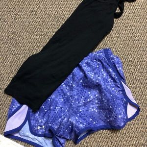 Purple Under Armour Shorts